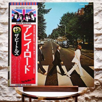 Вінілова платівка The Beatles &ndash; Abbey Road (Japan, LP, Obi, Album, Vinyl) EAS80560 фото