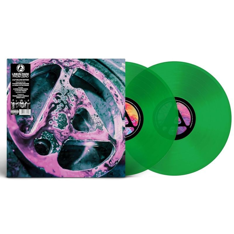Вінілова платівка Linkin Park &ndash; From Zero (2LP, Album, Deluxe Edition, Gatefold, Green Vinyl) 093624834915 фото