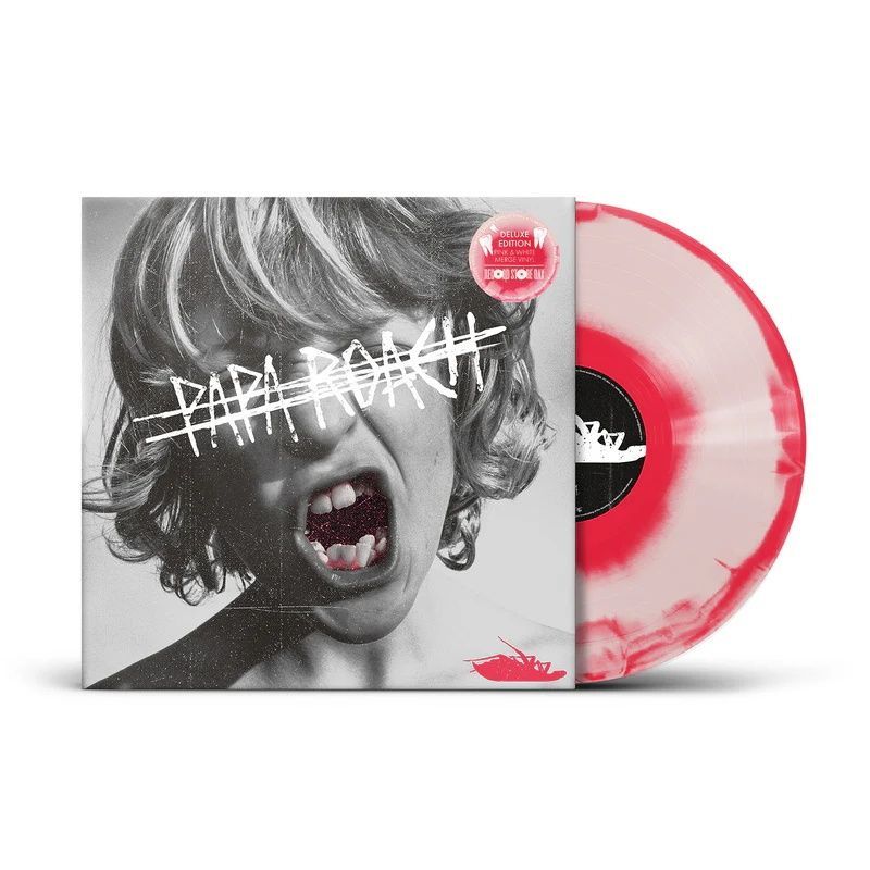 Вінілова платівка Papa Roach &ndash; Crooked Teeth (LP, Record Store Day, Limited Edition, Pink & White Merge Vinyl) 5055006971118 фото