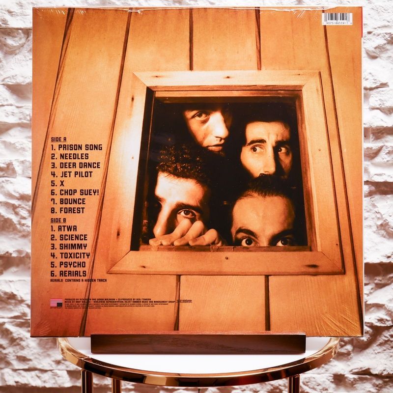 Виниловая пластинка System Of A Down &ndash; Toxicity (LP, Album, Vinyl) 190758655918 фото