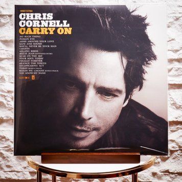 Вінілова платівка Chris Cornell &ndash; Carry On (2LP, IVC Limited Edition, Yellow Orange Marble Vinyl) 199957337984 фото