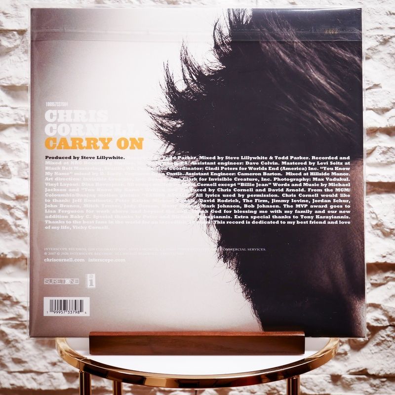 Вінілова платівка Chris Cornell &ndash; Carry On (2LP, IVC Limited Edition, Yellow Orange Marble Vinyl) 199957337984 фото