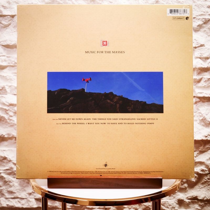 Виниловая пластинка Depeche Mode &ndash; Music For The Masses (LP, Album, Gatefold, Vinyl) 889853367313 фото