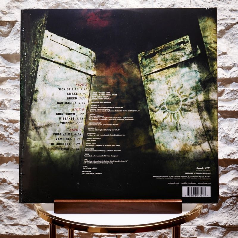 Вінілова платівка Godsmack &ndash; Awake (2LP, Album, Gatefold, Vinyl) 602458947977 фото