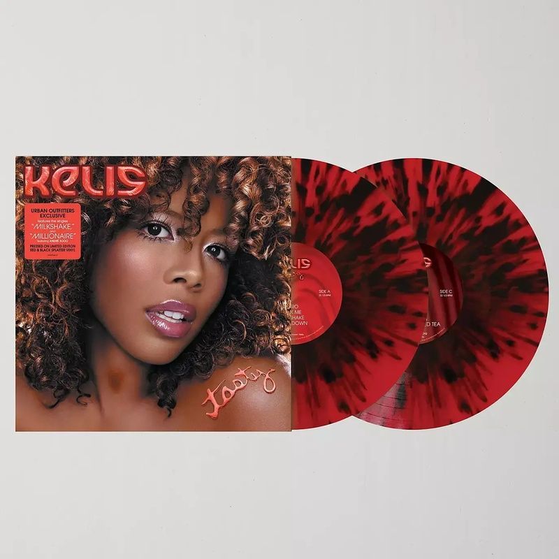 Вінілова платівка Kelis &ndash; Tasty (2LP, Album, Limited Edition, Red & Black Splatter Vinyl) 196587944216 фото