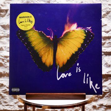 Вінілова платівка Maroon 5 &ndash; Love Is Like (LP, Album, Gatefold, Yellow Marble Vinyl) 602478218071 фото