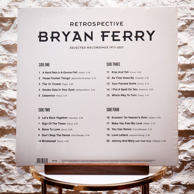 Виниловая пластинка Bryan Ferry &ndash; Retrospective (Selected Recordings 1973-2023) (2LP, Compilation, Remastered, Gatefold, Vinyl) 4050538938661 фото