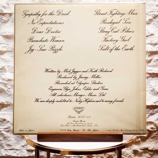 The Rolling Stones – Beggars Banquet (Japan, LP, Obi, Album, Vinyl