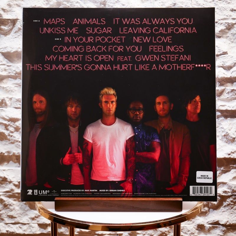 Вінілова платівка Maroon 5 &ndash; V (LP, Album, Gatefold, Vinyl) 602547391070 фото