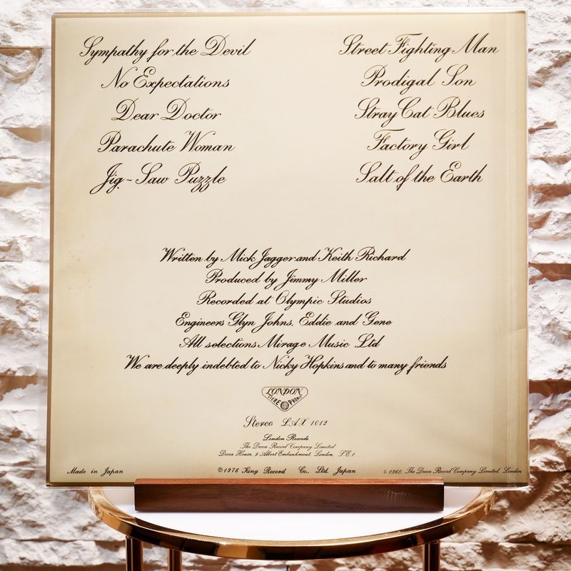 Вінілова платівка The Rolling Stones &ndash; Beggars Banquet (Japan, LP, Obi, Album, Vinyl, Gatefold) LAX1012 фото