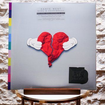 Вінілова платівка Kanye West &ndash; 808s & Heartbreak (2LP, CD, Deluxe Edition, Trifold, Vinyl) 602517872813 фото