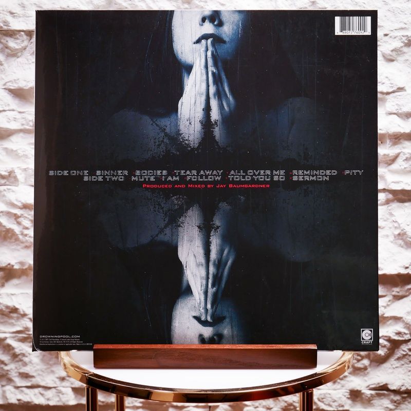 Вінілова платівка Drowning Pool &ndash; Sinner (LP, 25th anniversary, Limited Edition, Blue Ink Swirl Vinyl) 888072760929 фото