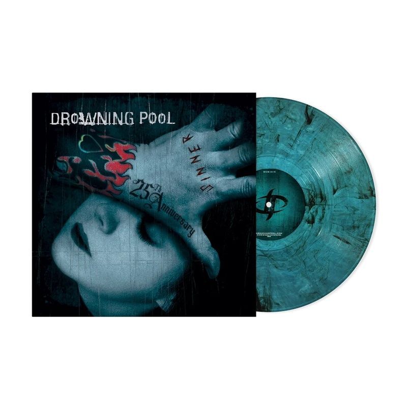 Вінілова платівка Drowning Pool &ndash; Sinner (LP, 25th anniversary, Limited Edition, Blue Ink Swirl Vinyl) 888072760929 фото