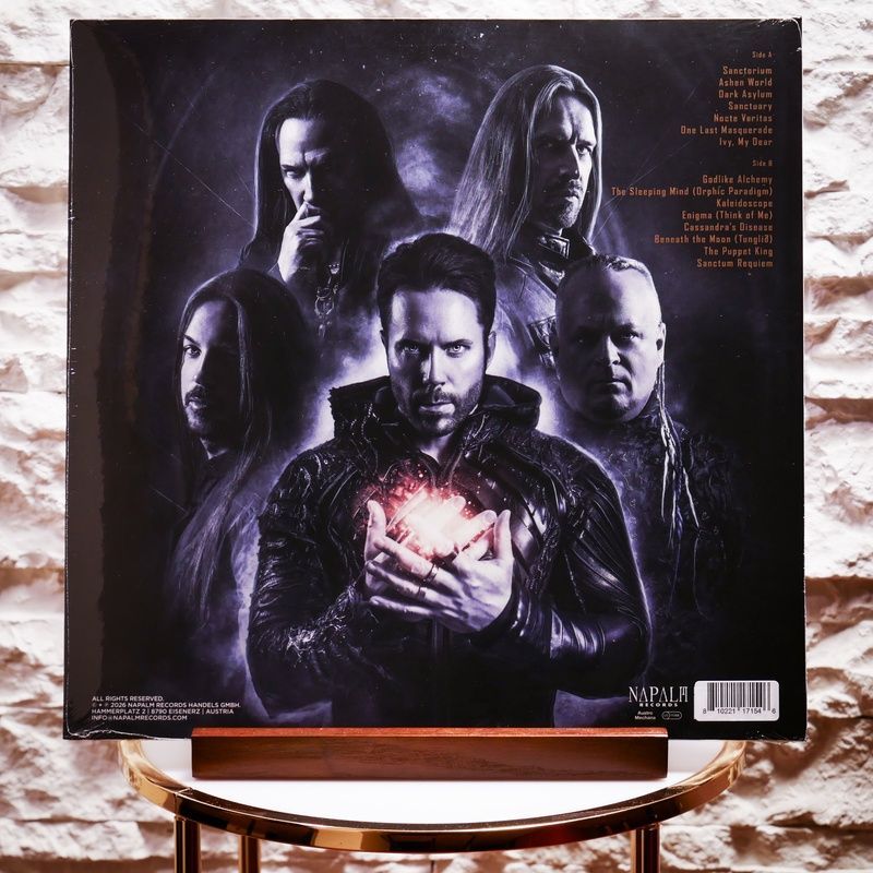 Виниловая пластинка Kamelot &ndash; Dark Asylum (LP, Limited Edition, Album, Gatefold, Silver Vinyl) 810221171546 фото